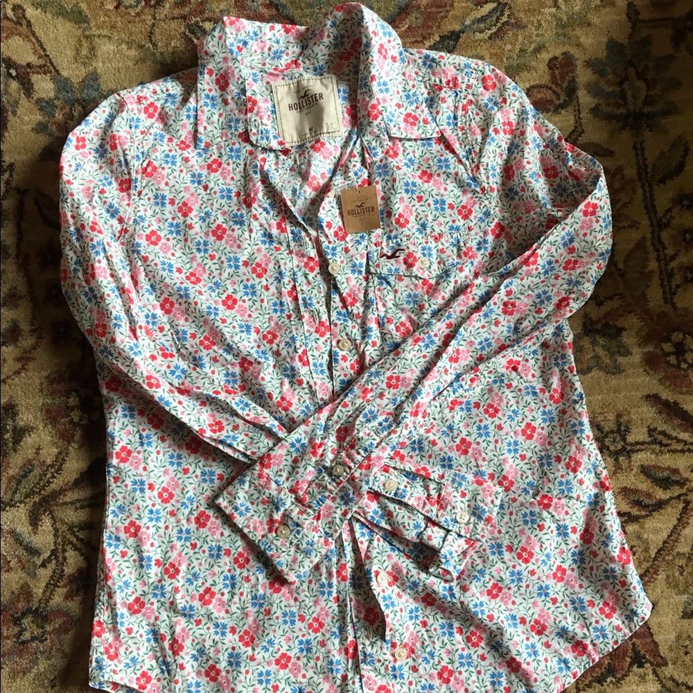 Hollister flannel shirt